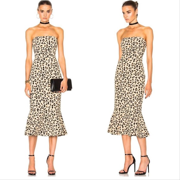 Sinq a Sept Leopard Luna Dress - Picture 2 of 3